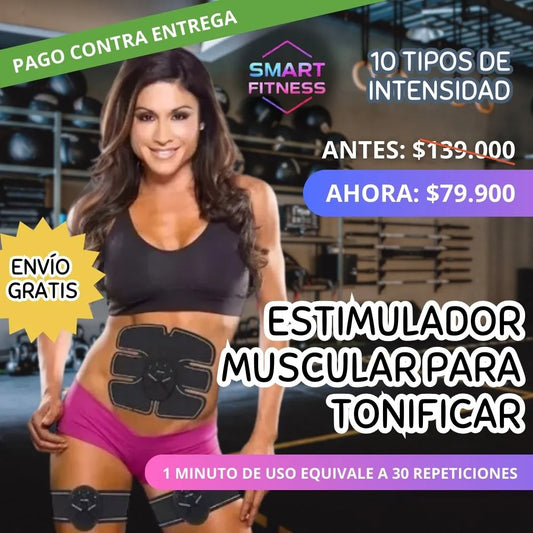 ESTIMULADOR MUSCULAR PARA TONIFICAR